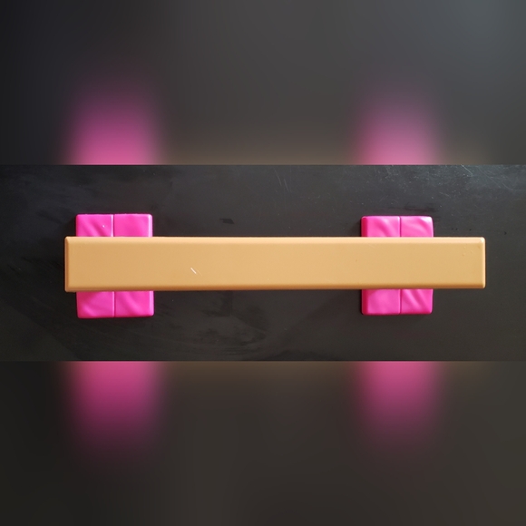 Barbie Gymnast Olympics Pink Balance Beam Exercise Workout - Picture 4 of 5